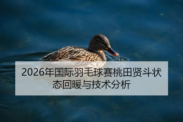 2026年国际羽毛球赛桃田贤斗状态回暖与技术分析
